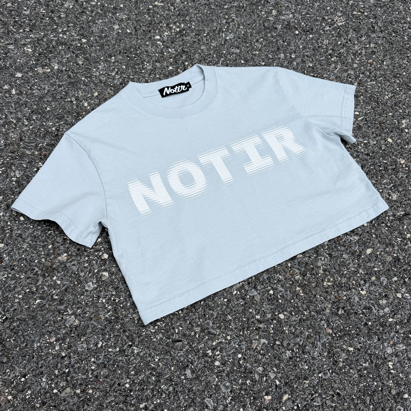 "Distorted" Cropped T-Shirt (Women's)