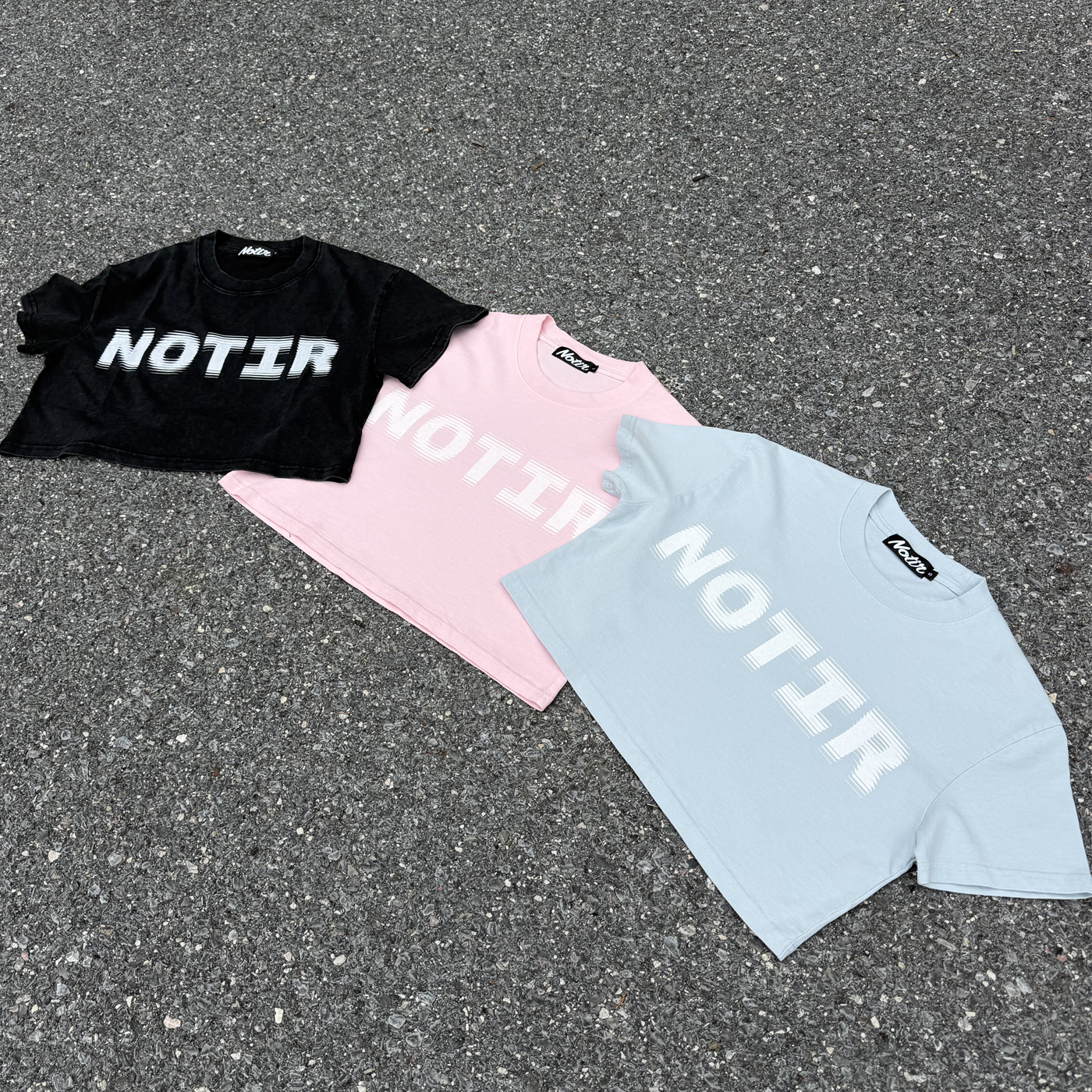 "Distorted" Cropped T-Shirt (Women's)