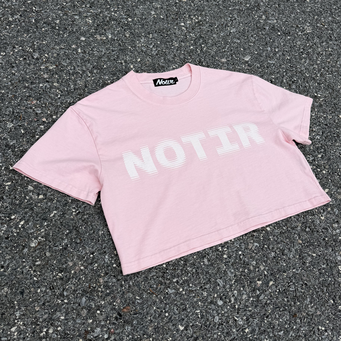 "Distorted" Cropped T-Shirt (Women's)