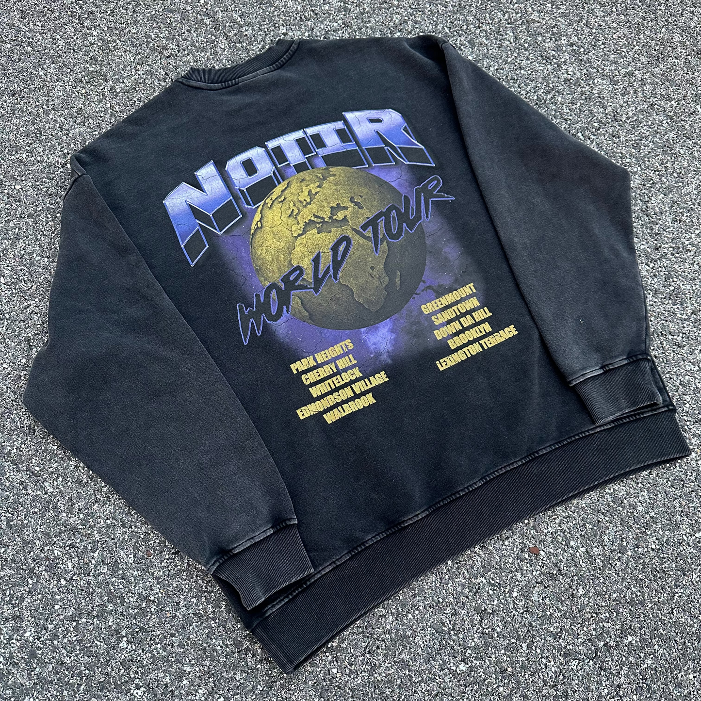 "World Tour" Sweatshirt (Flock Edition)