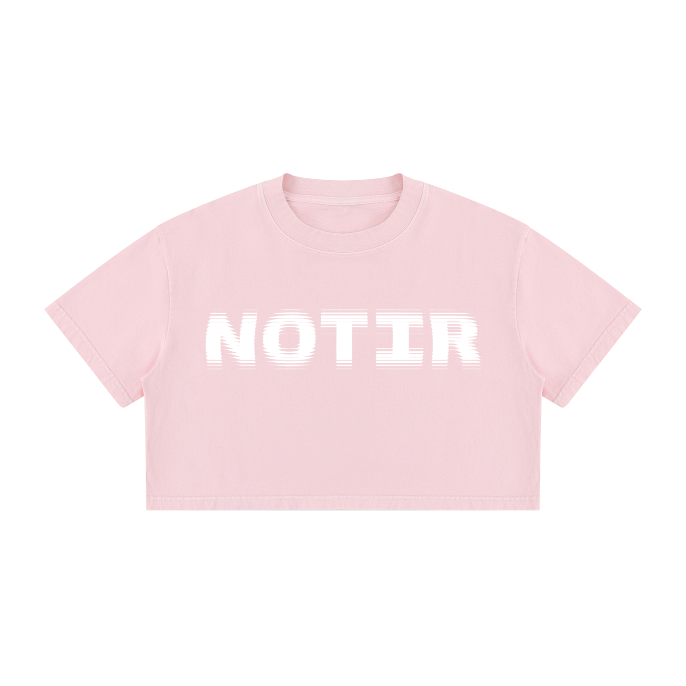 "Distorted" Cropped T-Shirt (Women's)