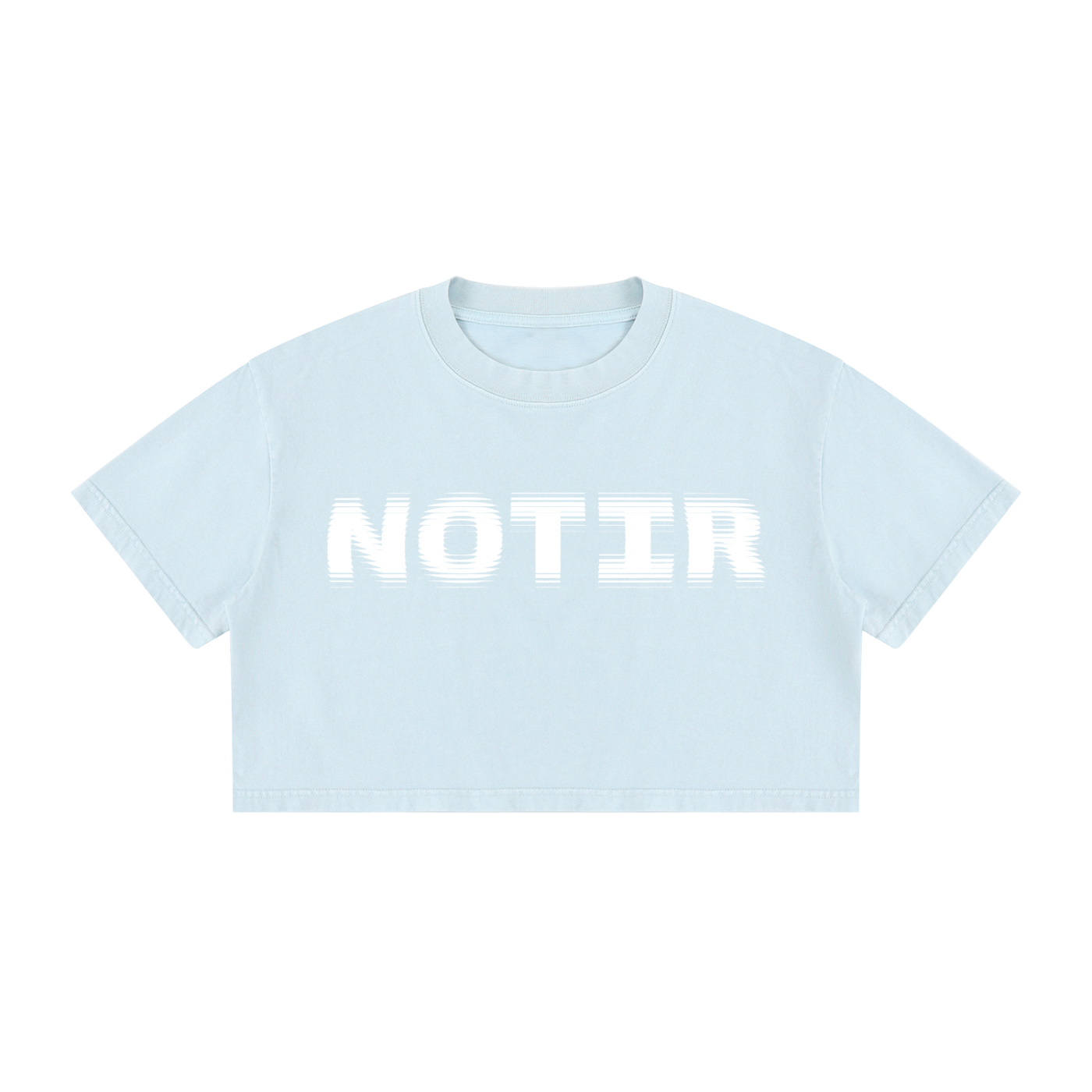 "Distorted" Cropped T-Shirt (Women's)